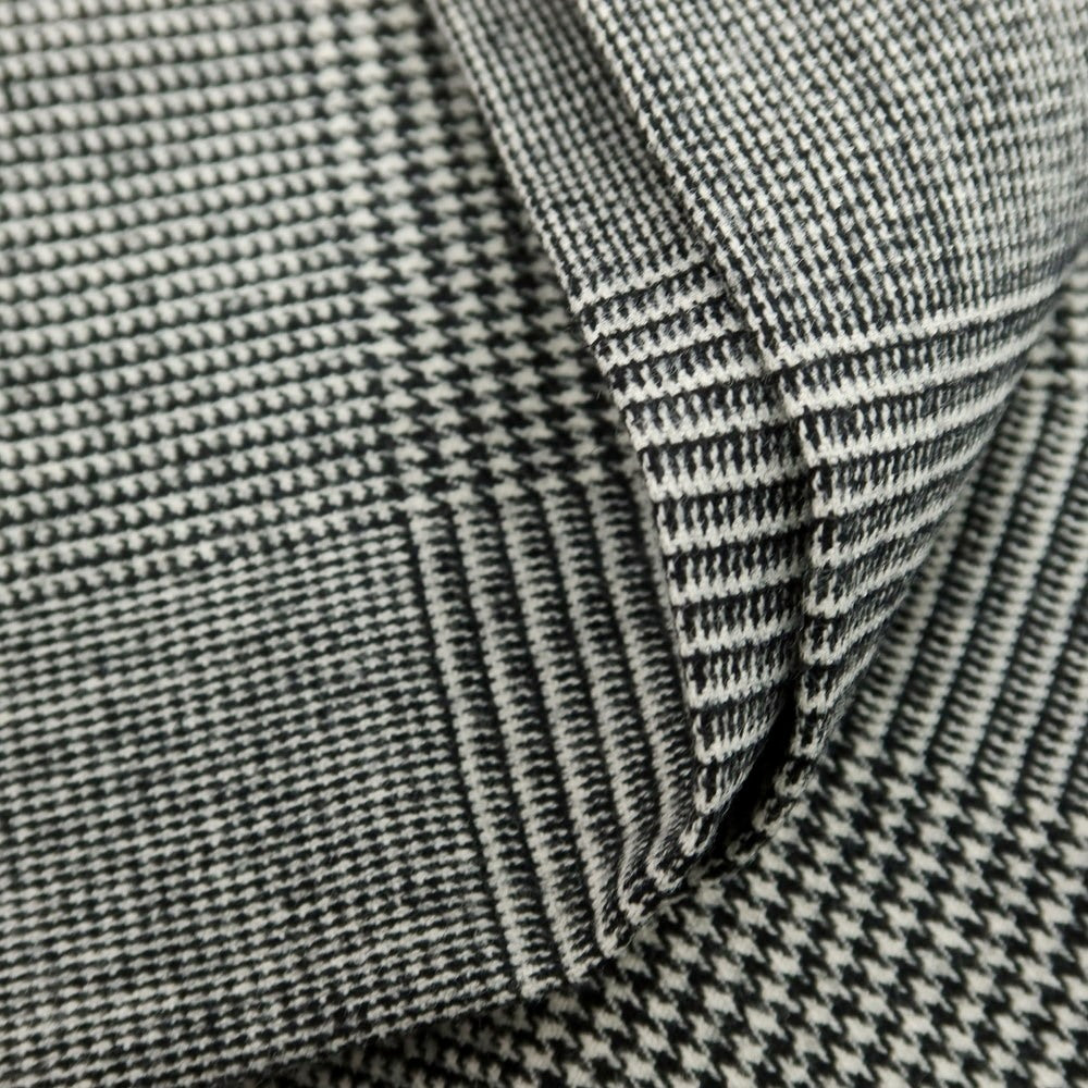 【中古】ベルウィッチ BERWICH ストレッチ ウールナイロン グレンチェック カジュアルスラックスパンツ グレー【 48 】【 状態ランクB 】【 メンズ 】