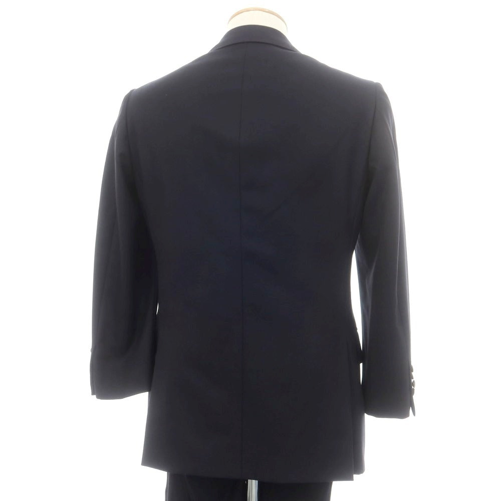 【中古】サルトリア リング Sartoria Ring ウール 3つボタンスーツ ダークネイビー【サイズ42】【 状態ランクD 】【 メンズ 】 [DPD]