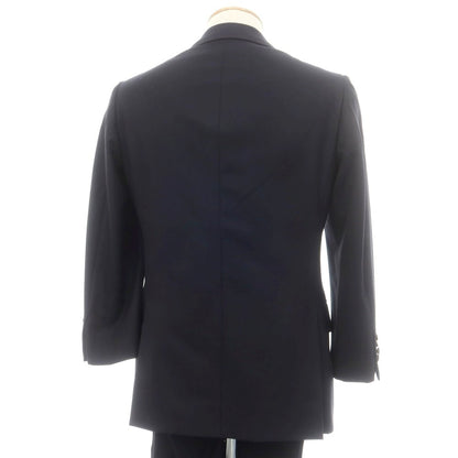 【中古】サルトリア リング Sartoria Ring ウール 3つボタンスーツ ダークネイビー【 42 】【 状態ランクD 】【 メンズ 】