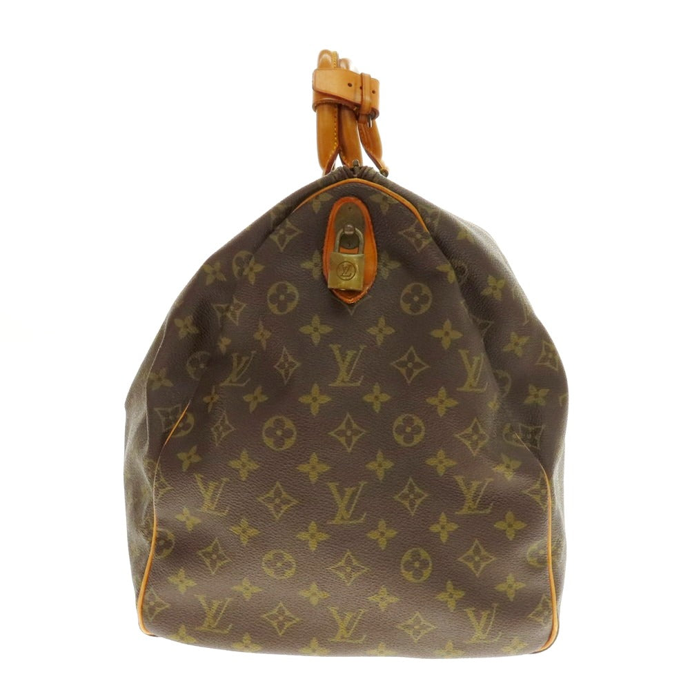 【中古】ルイ ヴィトン LOUIS VUITTON モノグラム キーポル55 ボストンバッグ ブラウン【 状態ランクD 】【 メンズ 】
