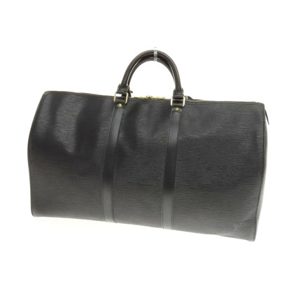【中古】ルイ ヴィトン LOUIS VUITTON エピ キーポル50 ボストンバッグ ブラック【 状態ランクC 】【 メンズ 】