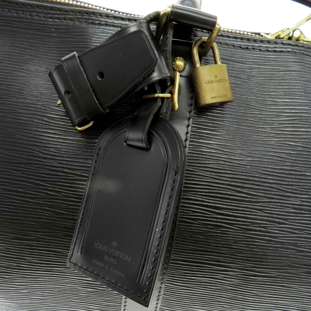 【中古】ルイ ヴィトン LOUIS VUITTON エピ キーポル50 ボストンバッグ ブラック【 状態ランクC 】【 メンズ 】