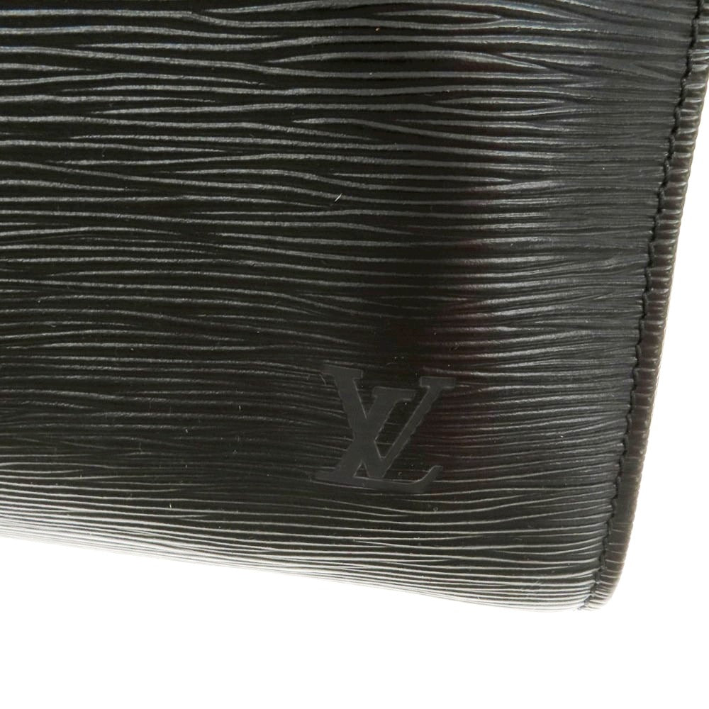 【中古】ルイ ヴィトン LOUIS VUITTON エピ キーポル50 ボストンバッグ ブラック【 状態ランクC 】【 メンズ 】