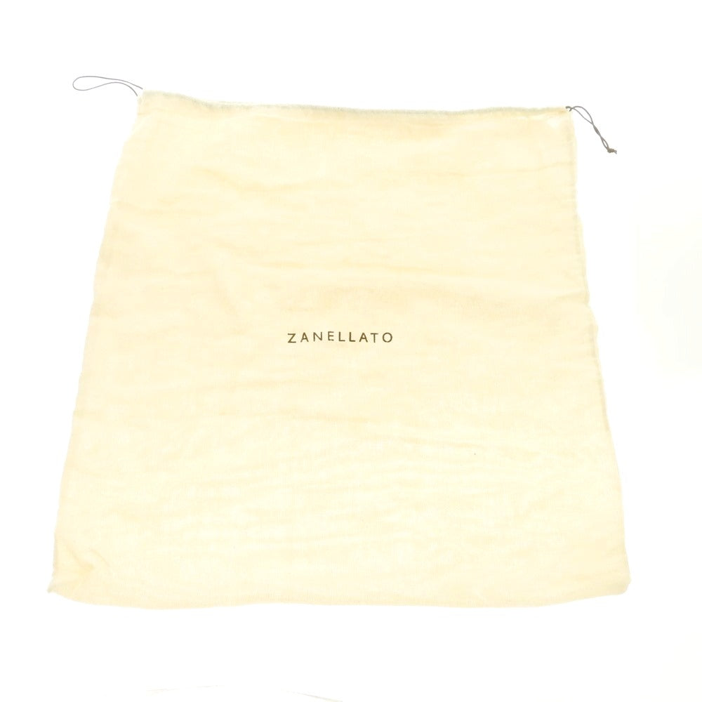 【中古】ザネラート ZANELLATO シュリンクレザー トートバッグ ダークレッド【 状態ランクC 】【 メンズ 】