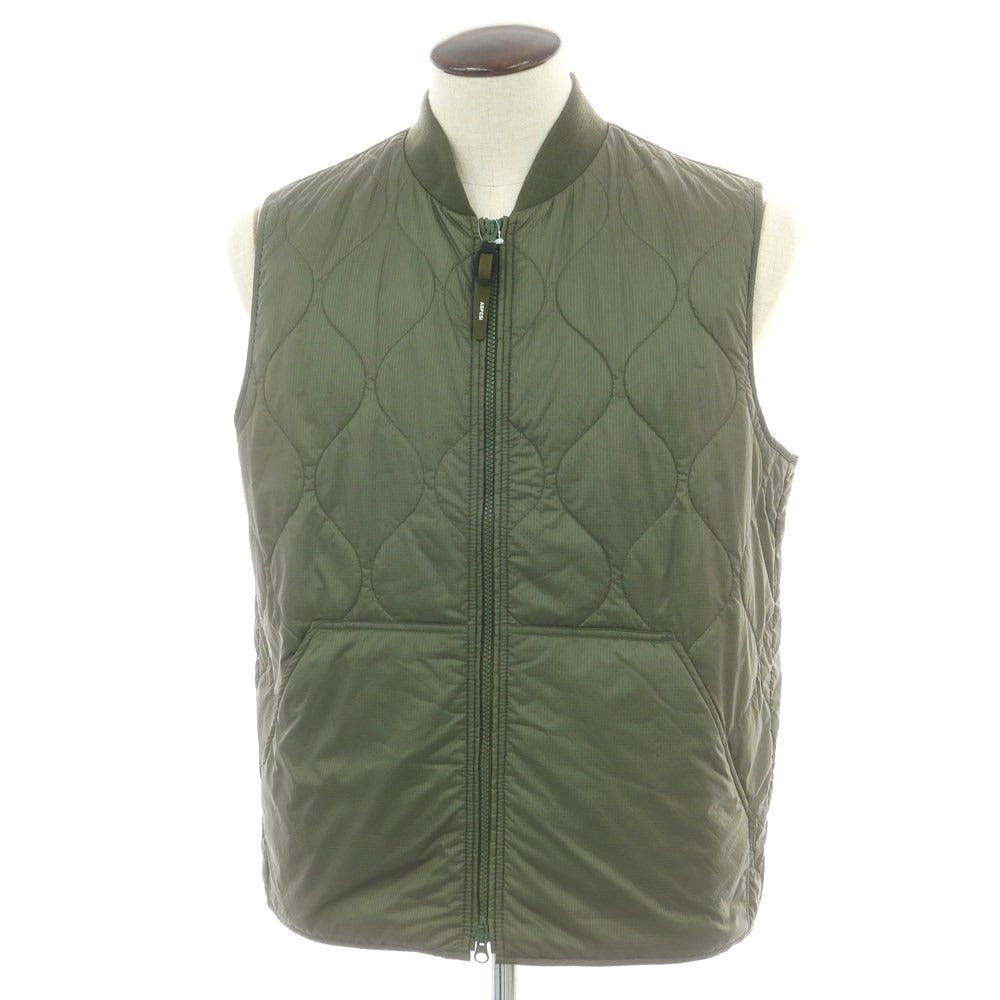 【新品】アスペジ ASPESI ナイロン 中綿ベスト オリーブ【 L 】【 状態ランクN 】【 メンズ 】