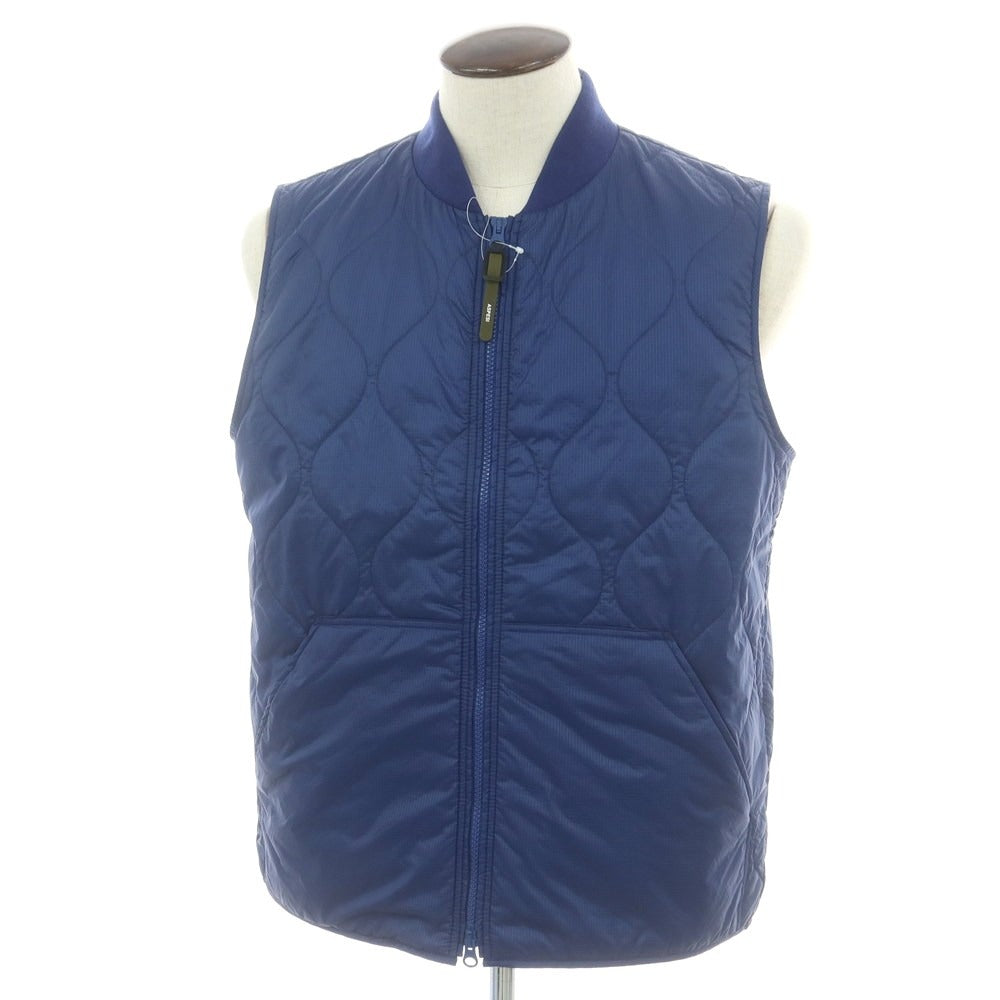 【新品】アスペジ ASPESI ナイロン 中綿ベスト ブルー【 L 】【 状態ランクN 】【 メンズ 】
