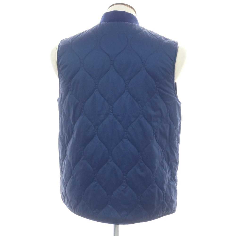 【新品】アスペジ ASPESI ナイロン 中綿ベスト ブルー【 L 】【 状態ランクN 】【 メンズ 】