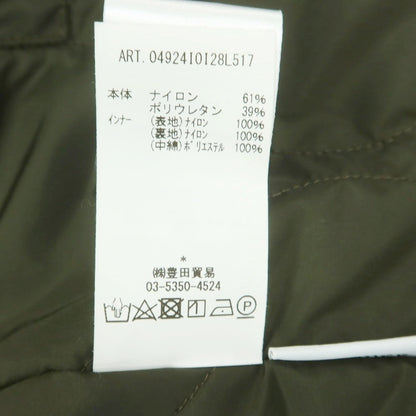 【中古】アスペジ ASPESI キルティングライナー シェルジャケット オリーブ【 S 】【 状態ランクC 】【 メンズ 】