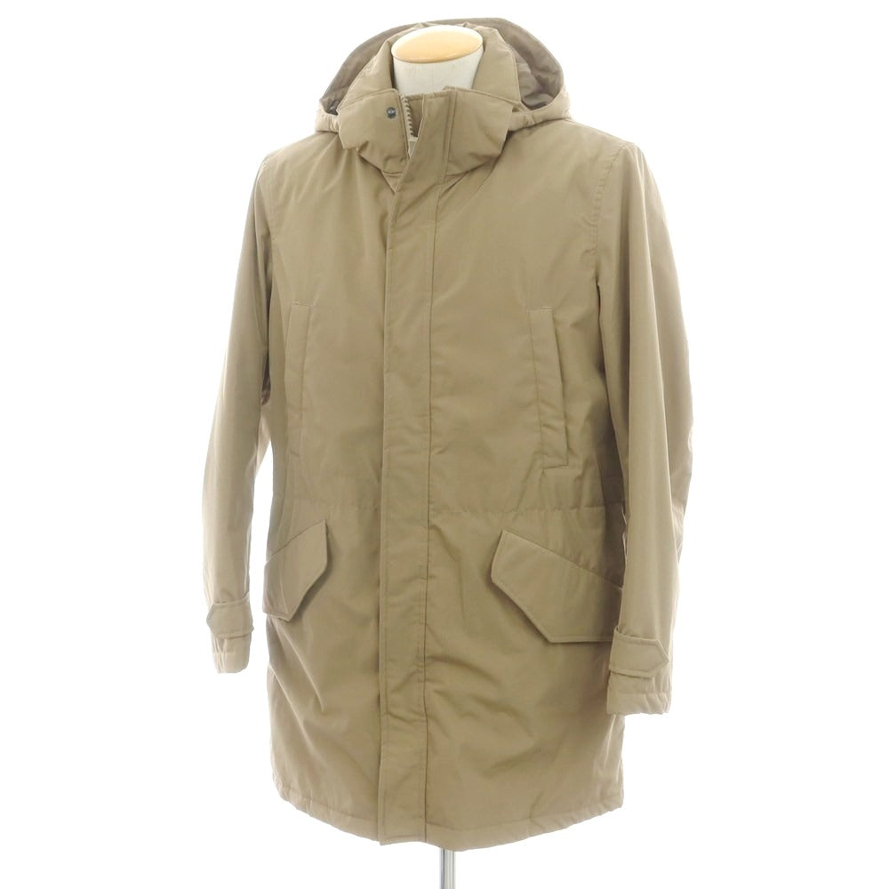 【新品アウトレット】アスペジ ASPESI ポリエステル 中綿 ミリタリーコート ベージュ【 S 】【 状態ランクN- 】【 メンズ 】