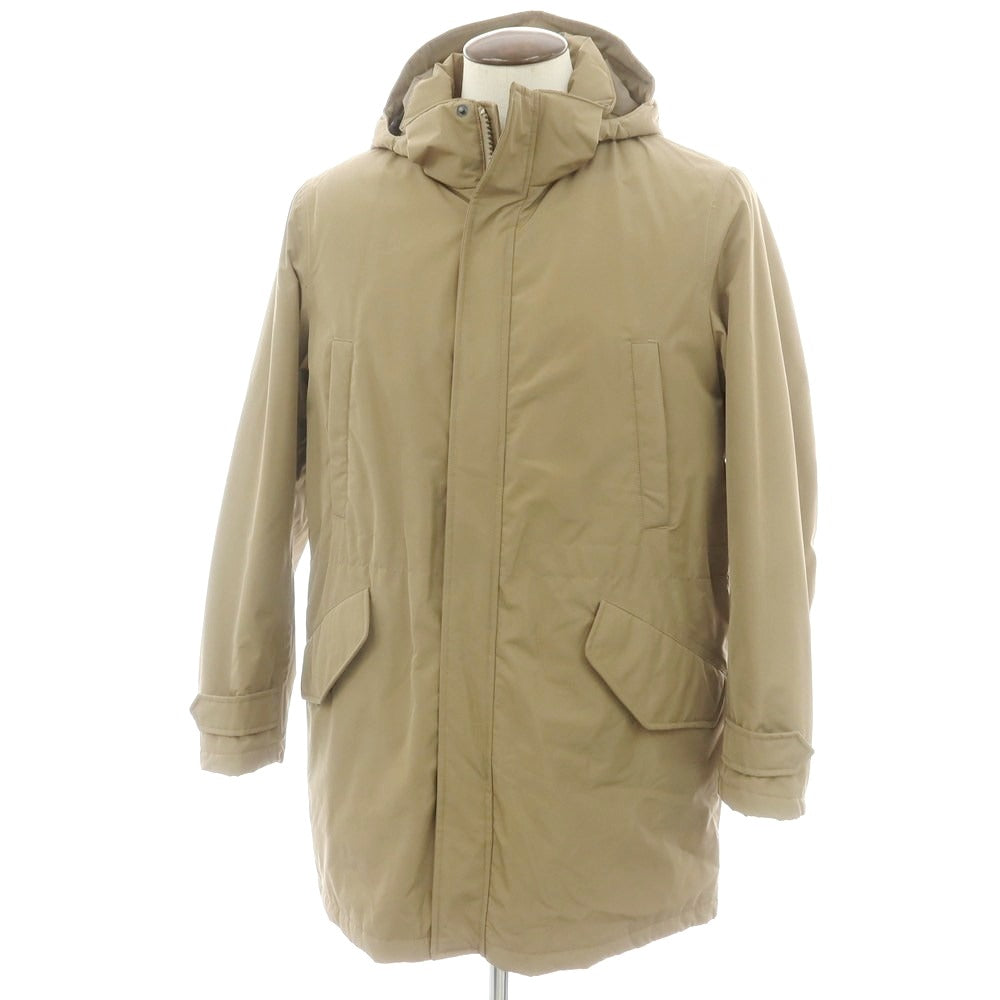 【新品】アスペジ ASPESI ポリエステル 中綿 ミリタリーコート ベージュ【 L 】【 状態ランクN 】【 メンズ 】
