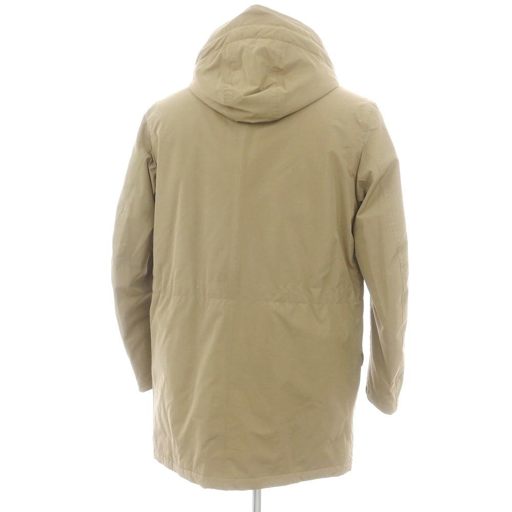 【新品】アスペジ ASPESI ポリエステル 中綿 ミリタリーコート ベージュ【 L 】【 状態ランクN 】【 メンズ 】