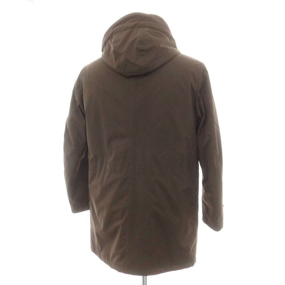 【新品】アスペジ ASPESI ポリエステル 中綿 ミリタリーコート ブラウン【 L 】【 状態ランクN 】【 メンズ 】