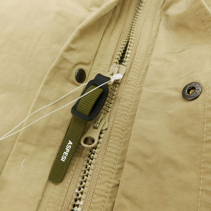 【新品】アスペジ ASPESI ナイロン キルティングライナー モッズコート ベージュ【 L 】【 状態ランクN 】【 メンズ 】