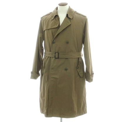 【新品】アスペジ ASPESI ナイロン 中綿 トレンチコート オリーブ【 L 】【 状態ランクN 】【 メンズ 】