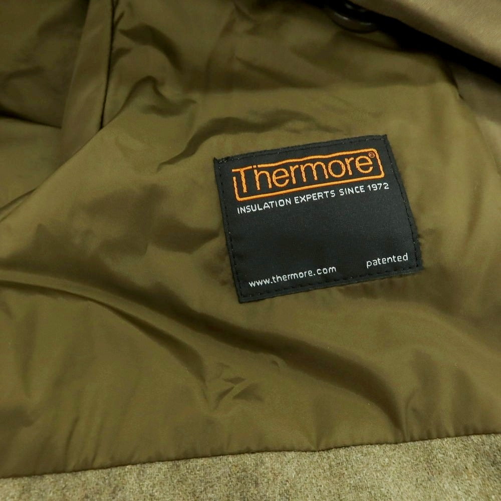 【新品】アスペジ ASPESI ナイロン 中綿 トレンチコート オリーブ【 L 】【 状態ランクN 】【 メンズ 】