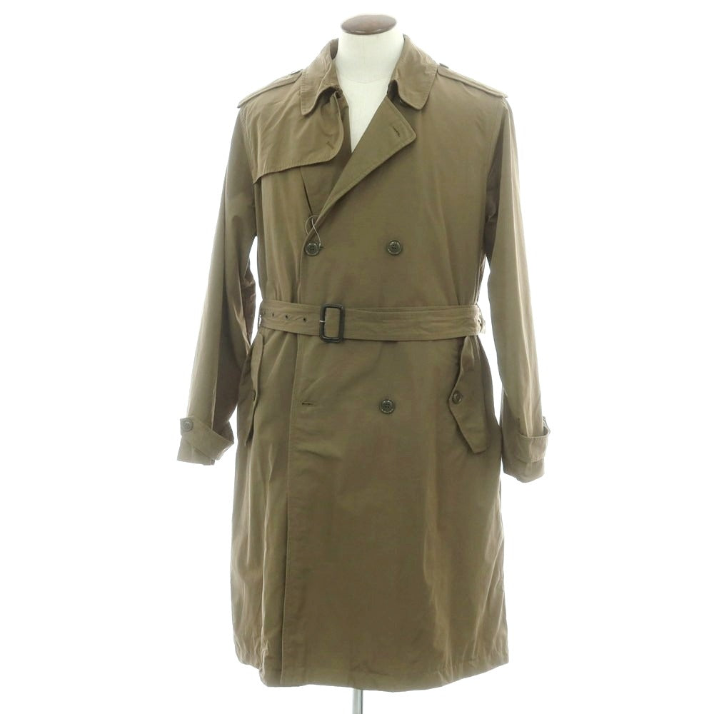 【新品】アスペジ ASPESI ナイロン 中綿 トレンチコート オリーブ【 L 】【 状態ランクN 】【 メンズ 】