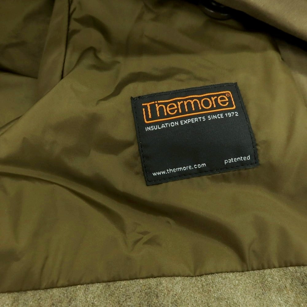 【新品】アスペジ ASPESI ナイロン 中綿 トレンチコート オリーブ【 L 】【 状態ランクN 】【 メンズ 】