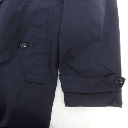 【新品】アスペジ ASPESI ナイロン 中綿 トレンチコート ネイビー【 L 】【 状態ランクN 】【 メンズ 】