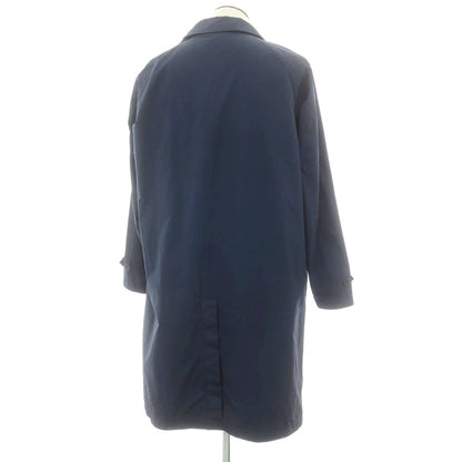 【新品】アスペジ ASPESI ポリエステルナイロン ステンカラーコート ネイビーブルー【 XL 】【 状態ランクN 】【 メンズ 】