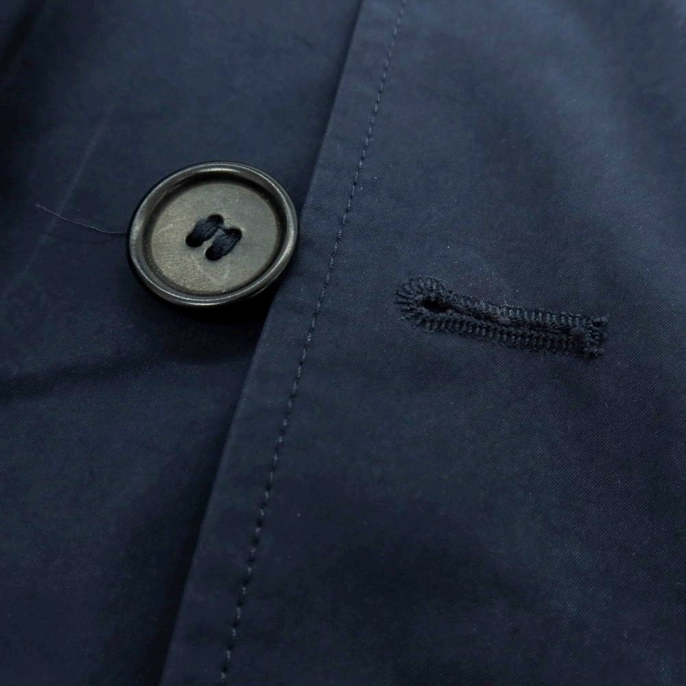 【新品】アスペジ ASPESI ポリエステルナイロン ステンカラーコート ネイビーブルー【 XL 】【 状態ランクN 】【 メンズ 】