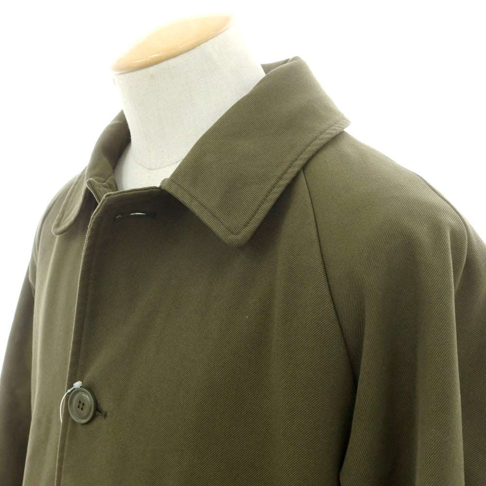 【新品】アスペジ ASPESI コットンポリエステル 中綿 ステンカラーコート オリーブ【 S 】【 状態ランクN 】【 メンズ 】