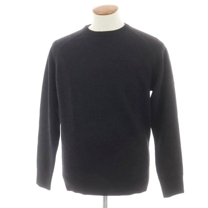 【新品】アスペジ ASPESI ウール クルーネック プルオーバーニット ブラック【 48 】【 状態ランクN 】【 メンズ 】