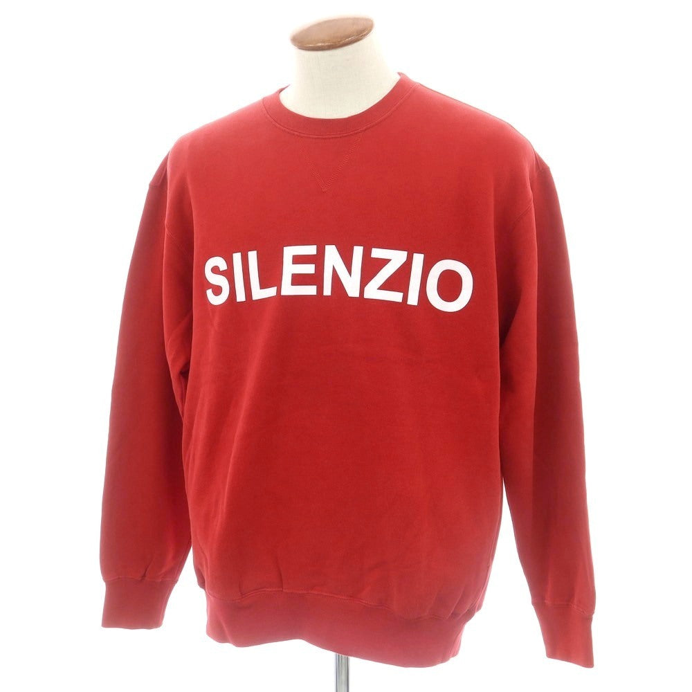 【新品】アスペジ ASPESI コットン クルーネック スウェット レッド【 M 】【 状態ランクN 】【 メンズ 】