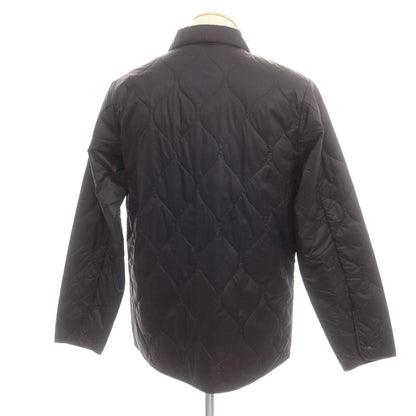 【新品】アスペジ ASPESI リップストップナイロン 中綿 キルティング シャツブルゾン ブラック【 XS 】【 状態ランクN 】【 メンズ 】