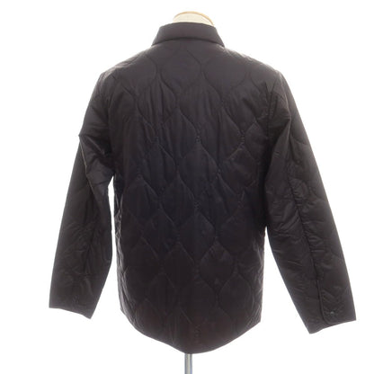 【新品】アスペジ ASPESI リップストップナイロン 中綿 キルティング シャツブルゾン ブラック【 S 】【 状態ランクN 】【 メンズ 】