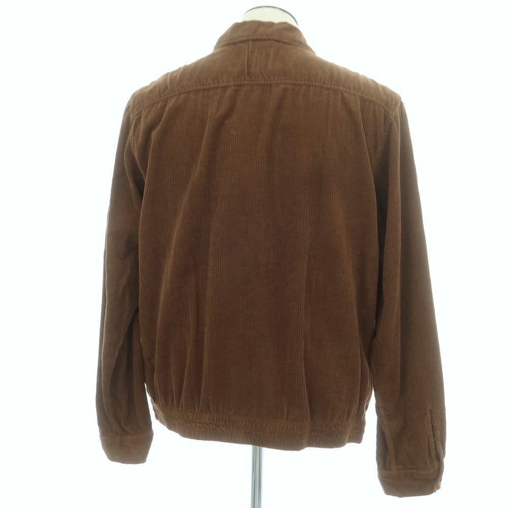 【新品】アスペジ ASPESI コットン 中太畝 コーデュロイ シャツブルゾン ブラウン【 XXL 】【 状態ランクN 】【 メンズ 】