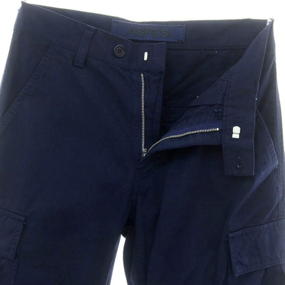 【新品】アスペジ ASPESI コットン カーゴパンツ ネイビー【 44 】【 状態ランクN 】【 メンズ 】