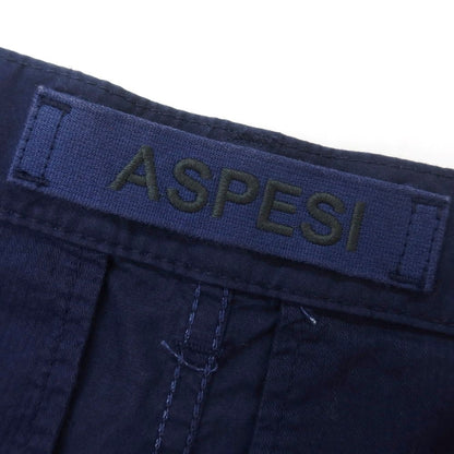 【新品】アスペジ ASPESI コットン カーゴパンツ ネイビー【 44 】【 状態ランクN 】【 メンズ 】