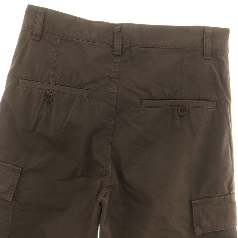 【新品】アスペジ ASPESI コットン カーゴパンツ ダークアッシュブラウン【 44 】【 状態ランクN 】【 メンズ 】