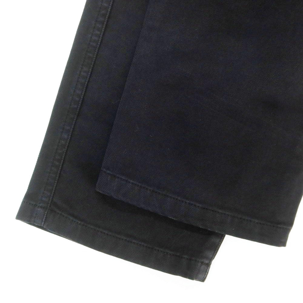 【新品】アスペジ ASPESI ストレッチ コットン イージースラックスパンツ ブラック【サイズ46】【 状態ランクN 】【 メンズ 】 [EPD]