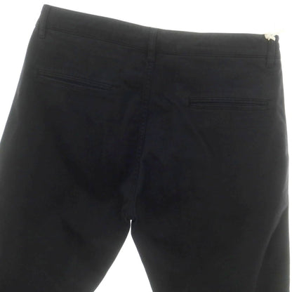 【新品】アスペジ ASPESI ストレッチ コットン イージースラックスパンツ ブラック【 48 】【 状態ランクN 】【 メンズ 】