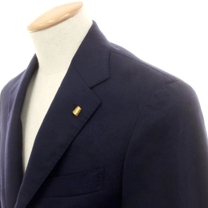 【新品】サルトリア ラトーレ SARTORIA LATORRE ウール テーラードジャケット ネイビー【 44 】【 状態ランクN 】【 メンズ 】