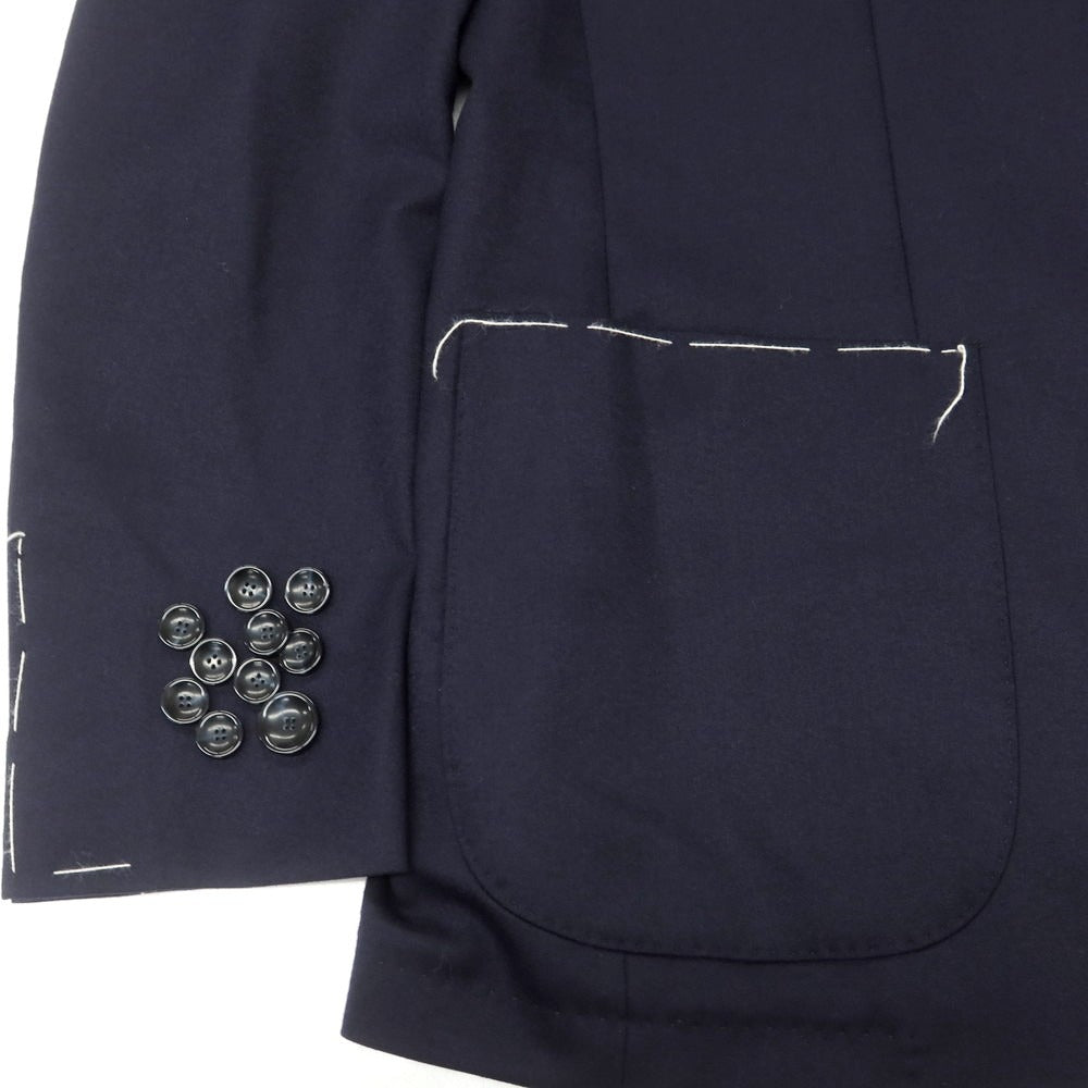 【新品】サルトリア ラトーレ SARTORIA LATORRE ウール テーラードジャケット ネイビー【 44 】【 状態ランクN 】【 メンズ 】