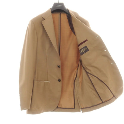 【新品】サルトリア ラトーレ SARTORIA LATORRE ウール テーラードジャケット ベージュ【 46 】【 状態ランクN 】【 メンズ 】