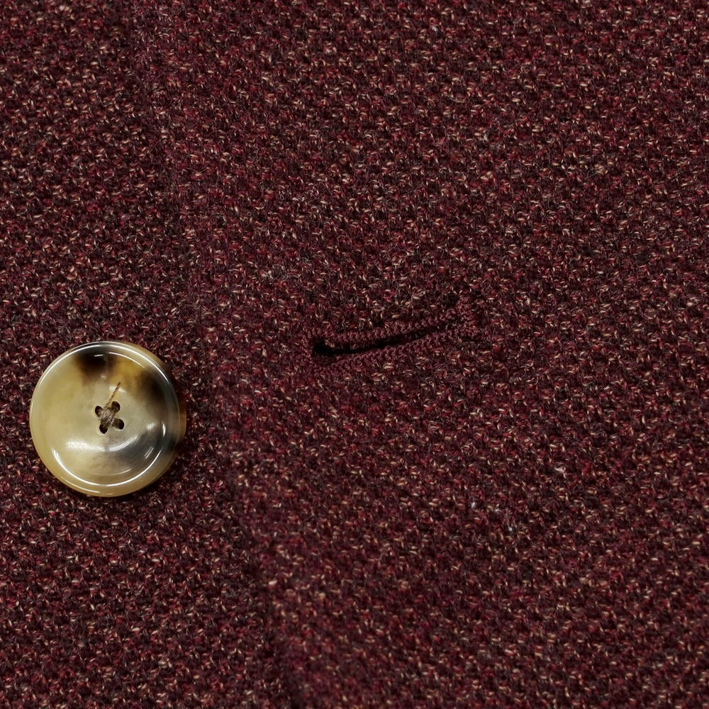 【新品】サルトリア ラトーレ SARTORIA LATORRE コットン ウール ジャージー カジュアルジャケット ボルドー【サイズ46】【 状態ランクN 】【 メンズ 】 [EPD]