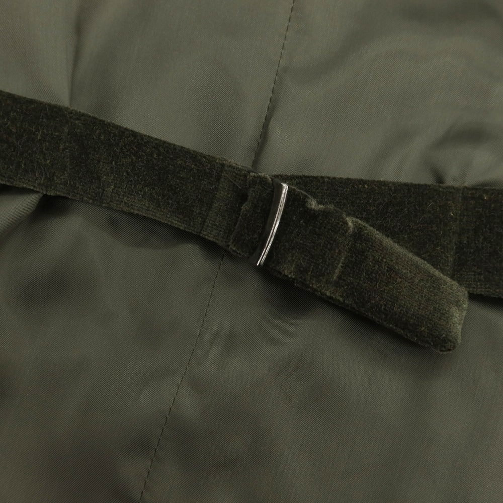 【新品】サルトリア ラトーレ SARTORIA LATORRE ベロア ストレッチコットン カジュアル系ジレ ダークオリーブ【 46 】【 状態ランクN 】【 メンズ 】