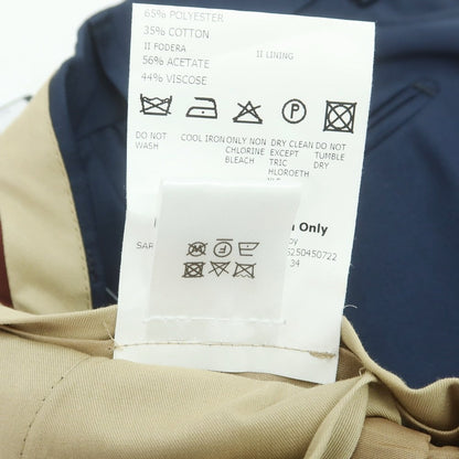 【新品】サルトリア ラトーレ SARTORIA LATORRE ウール ドレススラックスパンツ ネイビー【 50 】【 状態ランクN 】【 メンズ 】