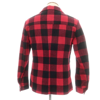 【新品】ジャンネット giannetto コットン チェック カバーオール レッドxブラック【 48 】【 状態ランクN 】【 メンズ 】