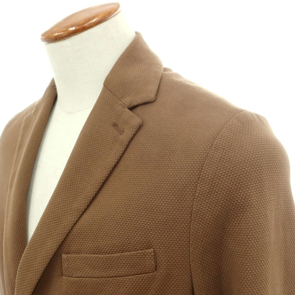 【新品アウトレット】チルコロ1901 CIRCOLO 1901 コットンジャージー テーラードジャケット ブラウン【 46 】【 状態ランクN- 】【 メンズ 】