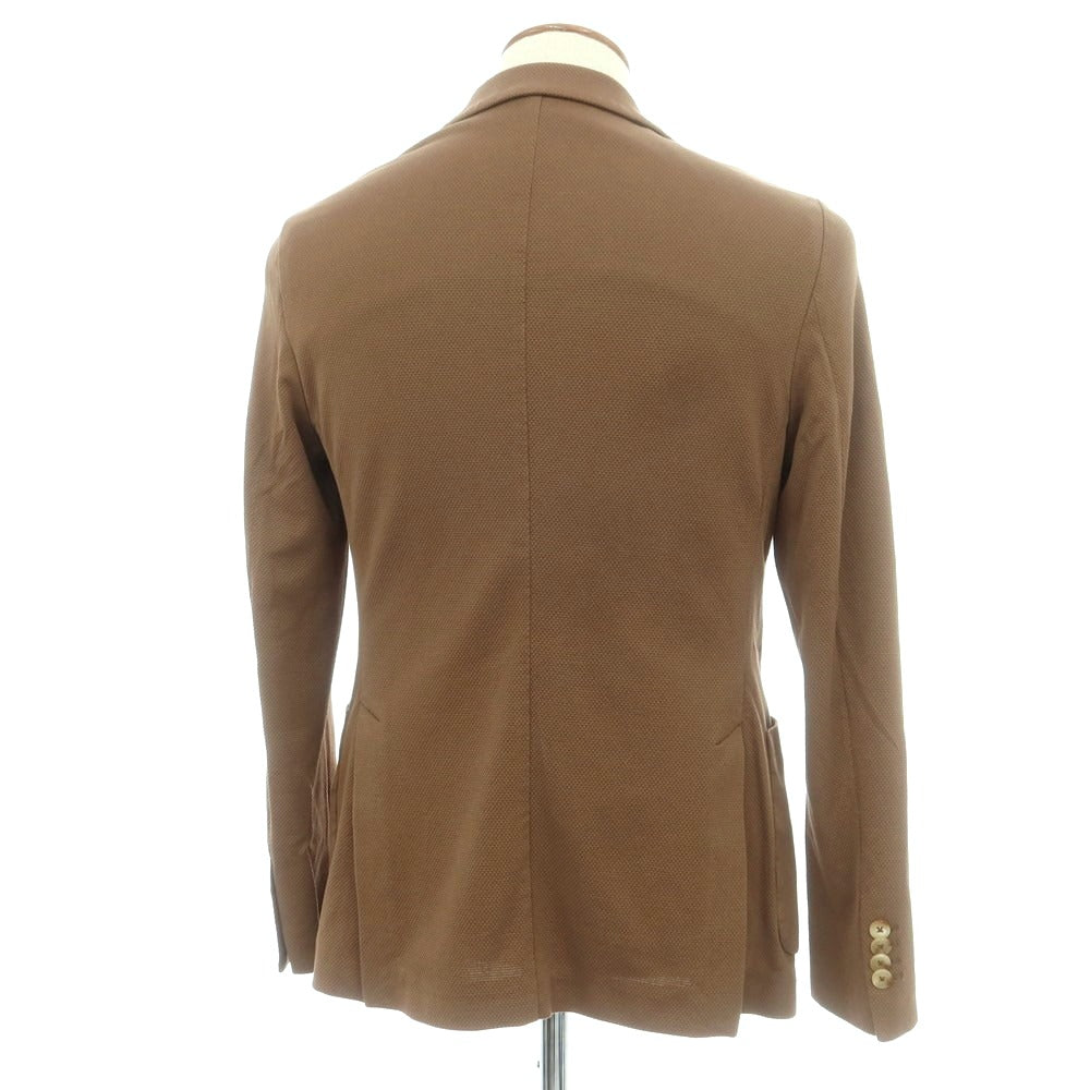 【新品アウトレット】チルコロ1901 CIRCOLO 1901 コットンジャージー テーラードジャケット ブラウン【 46 】【 状態ランクN- 】【 メンズ 】
