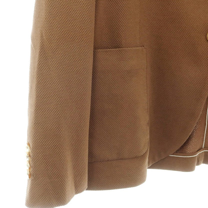 【新品アウトレット】チルコロ1901 CIRCOLO 1901 コットンジャージー テーラードジャケット ブラウン【 46 】【 状態ランクN- 】【 メンズ 】