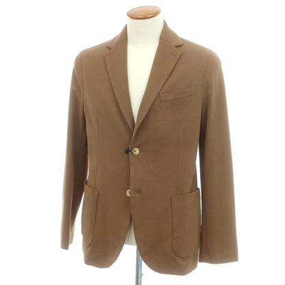 【新品】チルコロ1901 CIRCOLO 1901 コットンジャージー テーラードジャケット ブラウン【 48 】【 状態ランクN 】【 メンズ 】