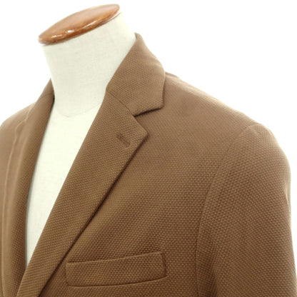 【新品】チルコロ1901 CIRCOLO 1901 コットンジャージー テーラードジャケット ブラウン【 48 】【 状態ランクN 】【 メンズ 】