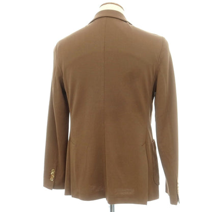 【新品】チルコロ1901 CIRCOLO 1901 コットンジャージー テーラードジャケット ブラウン【 48 】【 状態ランクN 】【 メンズ 】