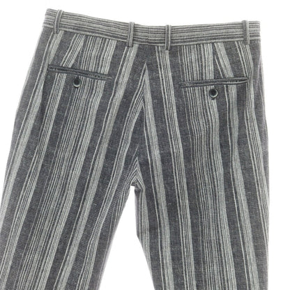 【新品】チルコロ1901 CIRCOLO 1901 ジャージーコットン カジュアルスラックスパンツ グレーxホワイト【 48 】【 状態ランクN 】【 メンズ 】