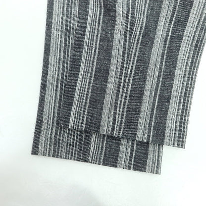 【新品】チルコロ1901 CIRCOLO 1901 ジャージーコットン カジュアルスラックスパンツ グレーxホワイト【 52 】【 状態ランクN 】【 メンズ 】